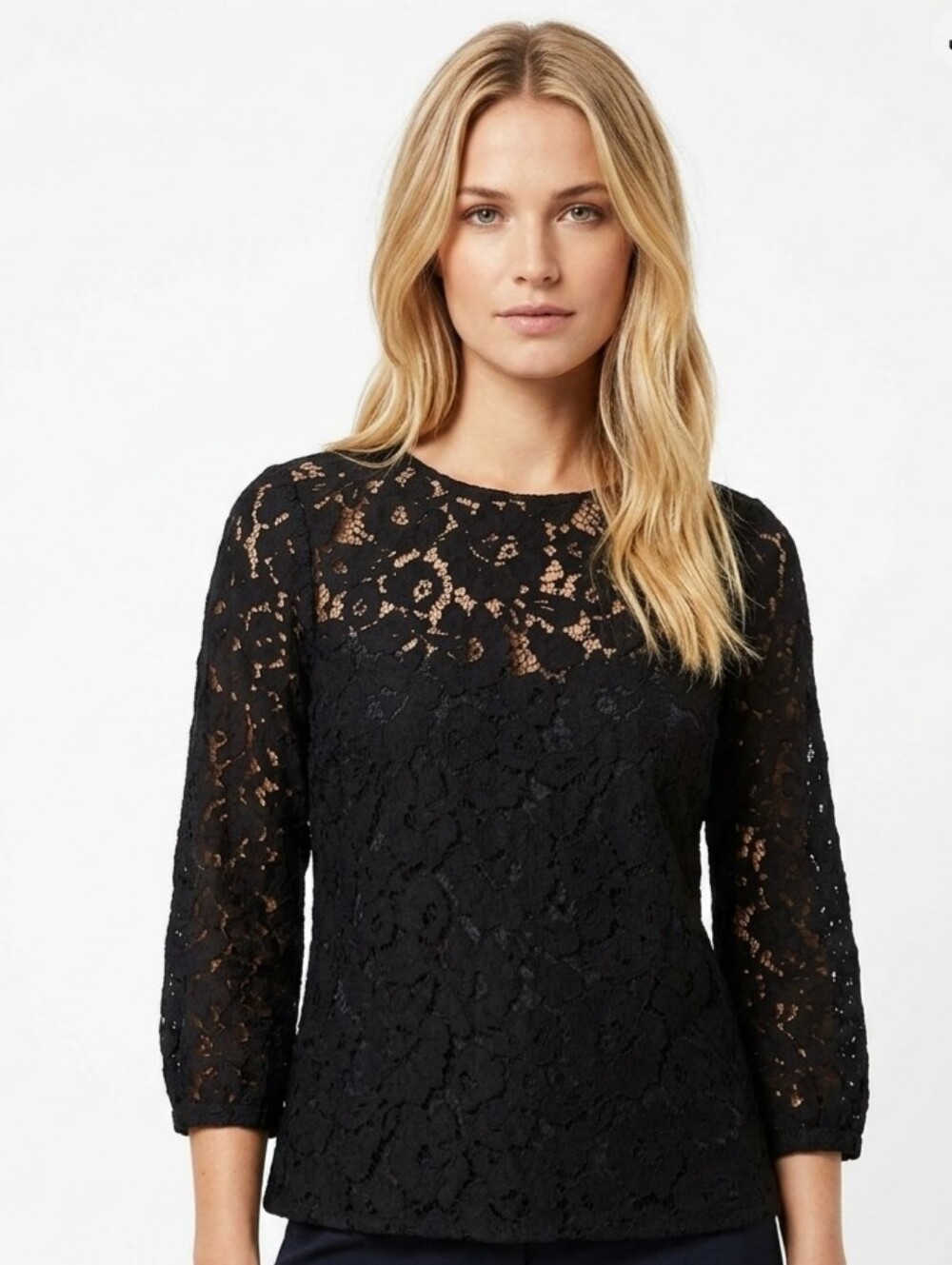 Black Lace Blouse by French Connection